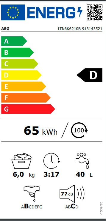 Etiqueta de Eficiencia Energética - 913143521