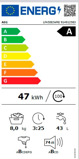 Etiqueta de Eficiencia Energética - 914912583