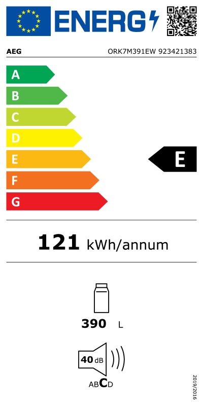 Etiqueta de Eficiencia Energética - 923421383