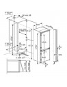 Nevera Integrable - Electrolux ENT6NE18S, No-Frost, 1.77 metros