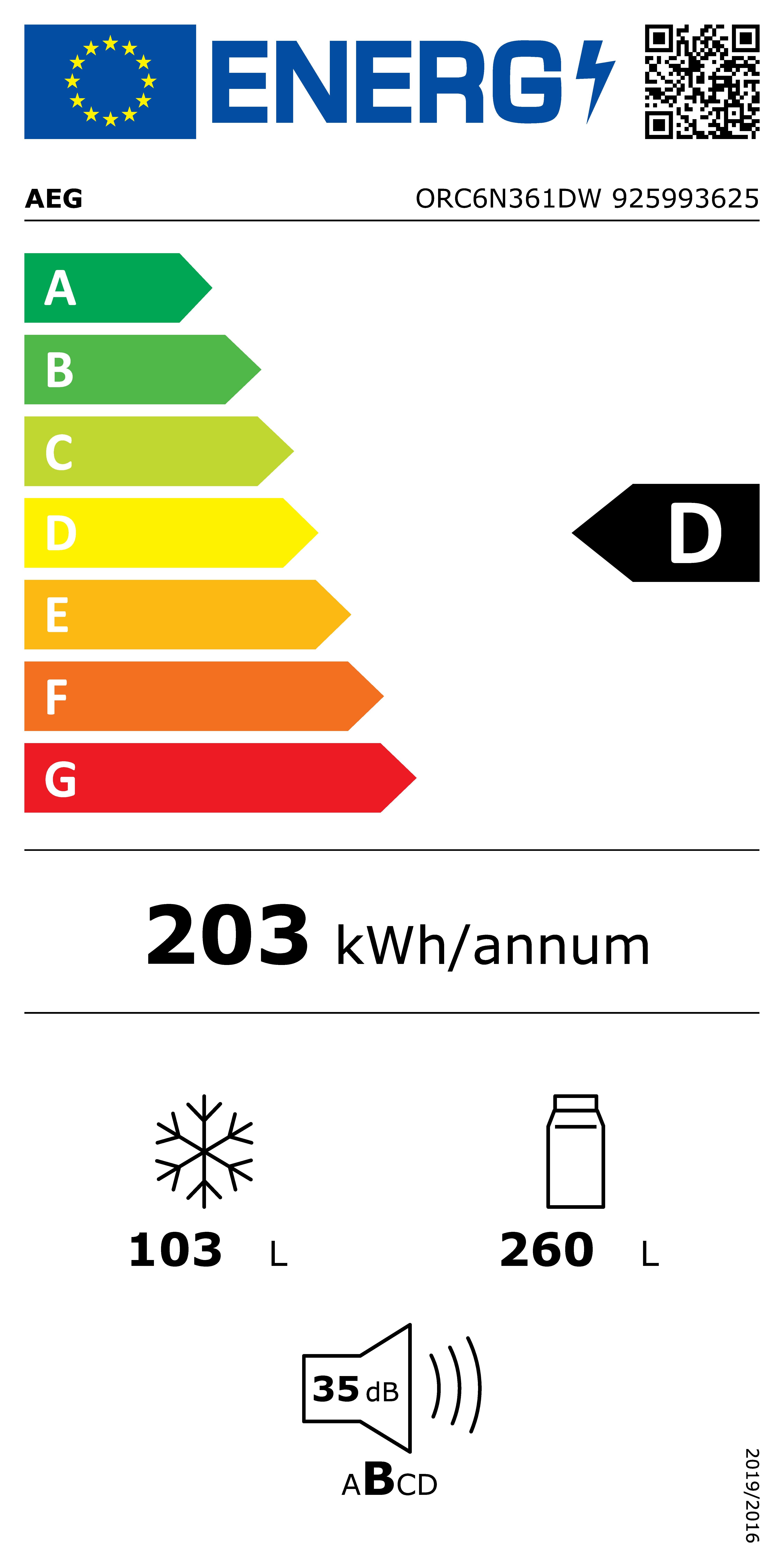 Etiqueta de Eficiencia Energética - 925993625