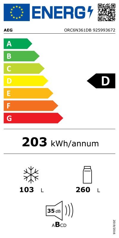 Etiqueta de Eficiencia Energética - 925993672