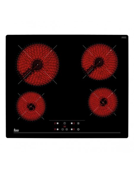 Placa Vitrocerámica - Teka TZ6415, 4...