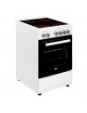 Cocina Vitrocerámica - Teka FS5024VEWH Vitro, Blanco