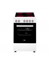 Cocina Vitrocerámica - Teka FS5024VEWH Vitro, Blanco
