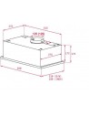 Campana Grupo Filtrante - Teka GFG2 55cm, Inox