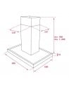Campana Isla - Teka DH2ISLA985, 90 cm, Inox