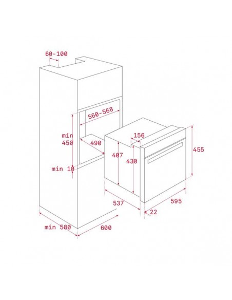 Horno Convencional - Teka HBC535, 45...