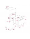 Horno Convencional - Teka HBC535, 45 cm, Inox