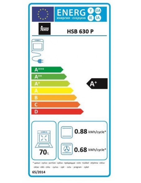 Horno Multifunción - Teka HSB630P,...