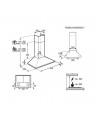 Campana Decorativa - Electrolux LFC316X Win, 60cm, 66 dB, Inox