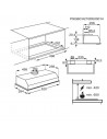Campana Grupo Filtrante - Electrolux LFG235S,52 cm, 45 dB, 330 m³/h, Inox
