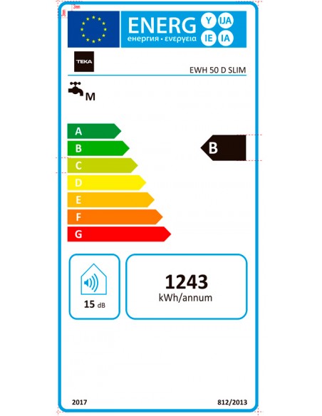 Termo - Teka EWH50DSLIM, 47 litros,...