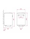Termo - Teka Smart EWH15VED, 15 litros, Vertical, Blanco
