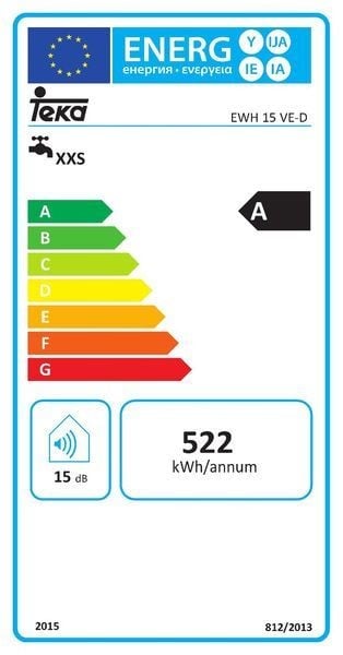 Etiqueta de Eficiencia Energética - 42080300