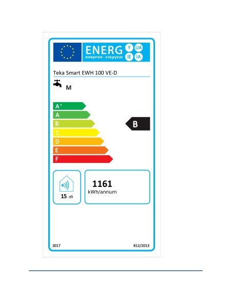 Termo - Teka Smart EWH100VED, 100...