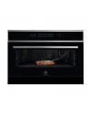 Horno Multifunción - Electrolux EVE8P21X 45 cm, Negro, Inox, Pirolítico
