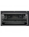 Horno Multifunción - Electrolux EVE8P21X 45 cm, Negro, Inox, Pirolítico
