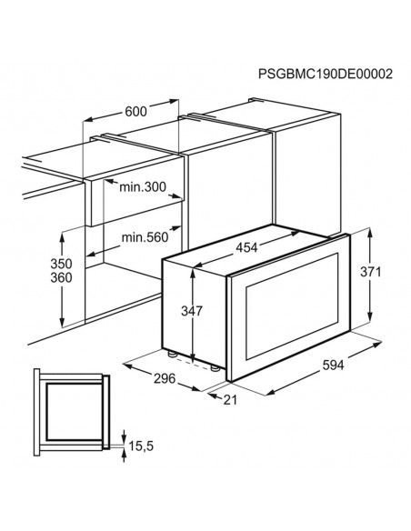 Microondas Integrable - Electrolux...