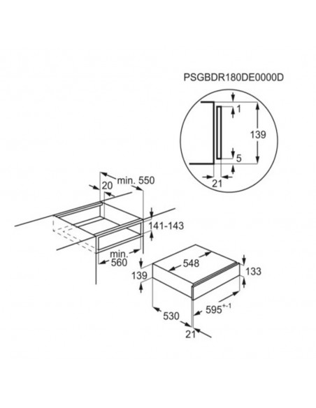 Calienta Platos - Electrolux KBD4X,...