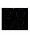 Placa Vitrocerámica - Electrolux LRR6430CK, 4 Zonas de Cocción, 60 cm, Negro