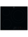 Placa Inducción - Electrolux LIL60336, 3 zonas de cocción, Hob2Hood, Biselada, Negro