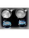 Placa Gas - Electrolux KGS7536SX, Cinco Fuegos, 75 cm,  Gas Natural, Inyectores Butano