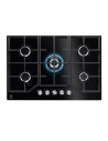 Placa Gas - Electrolux KGG75362K , Cinco Fuegos, 75 cm, Gas Natural, Inyectores Butano
