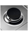 Placa Gas - Electrolux KGS6436SX, Cuatro Fuegos, 60 cm, Gas Natural, Inyectores Butano