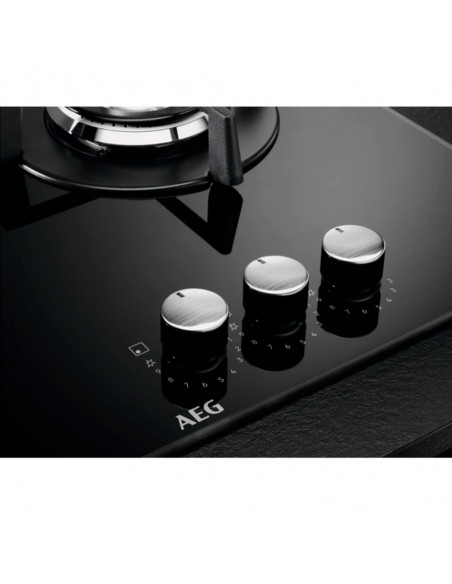 Placa Gas - AEG HKB63320NB, Tres...