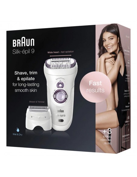 Depiladora - Braun Silk Epil 9 9-710...