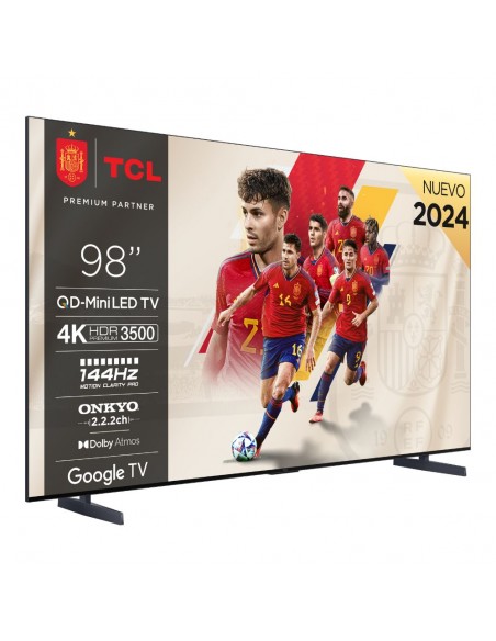 TV MiniLed - TCL 98C855, 98", 4K,...