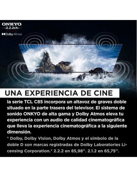 TV MiniLed - TCL 98C855, 98", 4K,...