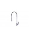 Grifo Caño Alto Extraíble - Teka ARK939, Cromo, Flexible