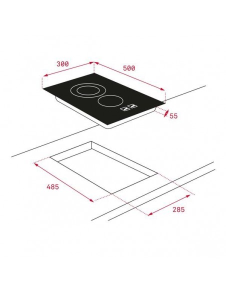 Placa Modular Gas - Teka  CGB LUX 30...