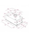 Campana Grupo Filtrante - Teka GFH73, Inox, 73cm