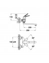 Grifo Caño Bajo - Teka MTP025, Cromo