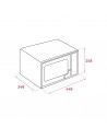 Microondas Libre Instalación - Teka MWE225G, Blanco, 20L Microondas Libre Instalación - Teka MWE225G, Blanco, 20L