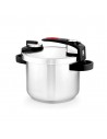Olla Express  - Bra Tekna, Set Duo, 22 cm, 4 y 7 litros, Tapa Cristal