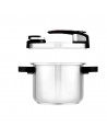 Olla Express  - Bra Tekna, Set Duo, 22 cm, 4 y 7 litros, Tapa Cristal