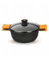 Cacerola Alta  - Bra Efficient, 32 cm, Tapa Incluida