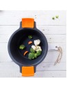 Cacerola Alta  - Bra Efficient, 32 cm, Tapa Incluida