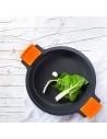 Olla Alta - Bra Efficient, 24 cm, Tapa Incluida