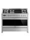 Cocina Gas y Eléctrica - Smeg SMEG A4-81, Seis Fuegos, Inox, Gas Nautral, 120cm