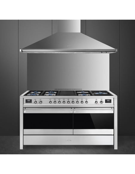 Cocina Gas - Smeg A5-81, Eficiencia...