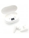 Auricular Interno -  Elbe ABTWS-005-B, Bluetooth TWS, Blanco, Cancelación de Ruido