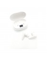 Auricular Interno -  Elbe ABTWS-005-B, Bluetooth TWS, Blanco, Cancelación de Ruido
