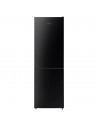 Combi Libre Instalación - Aspes AC185600ENFN, Cristal Negro, 1,86 metros,  No-Frost