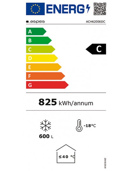 Congelador Arcón - Aspes ACH6200EDC,...