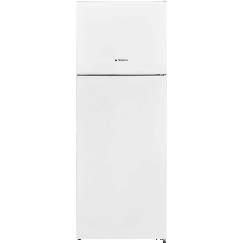 Frigorífico Dos Puertas - ASPES AF183700ENF, No Frost, Altura 183cm, Blanco